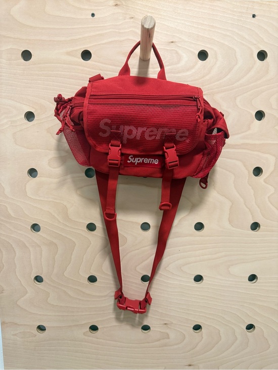Supreme Other - Supreme Red Mesh Shoulder/Chest Pack